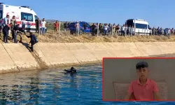 Sulama kanalında kaybolan 14 yaşındaki Yusuf Kılıç aranıyor