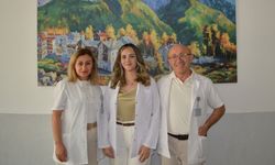 Anne ve babasının yıllardır çalıştığı hastanede doktor oldu