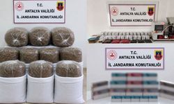 Antalya'da 3 ilçede kaçak tütün operasyonu! 400 kilogram tütün ele geçirildi