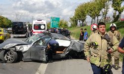 BMW takla attı: 1 ağır yaralı
