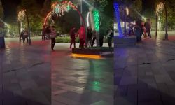 Bolu’da Valilik Meydanı’nda tekme ve yumruklu kavga kamerada