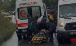 Çanakkale'de minibüs su kanalına devrildi; 1 ölü, 2 yaralı