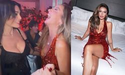 Hadise Milano gecelerinde coştu! Müziğin ritmine kendini kaptırdı