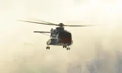 Helikopter düştü: 3 ölü