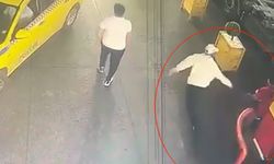 Pompacıya silahlı saldırı; o anlar kamerada