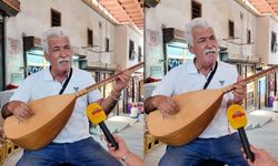 Kahramanmaraş’ta halk ozanı Aşık Kamberi’nin sazı sokaklarda yankılanıyor
