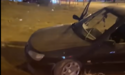 Kahramanmaraş’ta tekeri kayan araç tarlaya uçtu