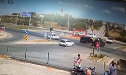 Manavgat’ta Kırmızı Işık İhlali Kazaya Neden Oldu! Çarpışma Kamerada