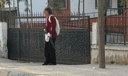 Okula pompalıyla gelen kız öğrencinin fotoğrafı ortaya çıktı