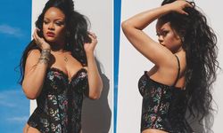 Rihanna’dan olay yaratan pozlar! Yeni koleksiyonunu böyle tanıttı