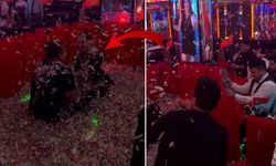 Sevgilisiyle pavyona gitti! Yaptığı hareket geceye damga vurdu