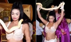 Sünnet düğününde gösterişin dozu kaçtı! Anne tahtla salona girdi