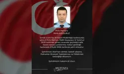 Trafik kazasında yaralanan polis memuru Melih Kaygusuz şehit oldu