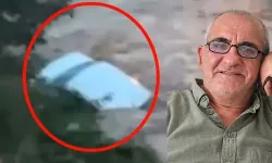 Selde kaybolan Ahmet Derin’in aracının sürüklendiği yeni görüntüler: İçinde adam var