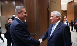 Fidan, İtalya Dışişleri Bakanı Tajani ile Bir Araya Geldi