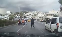 Bodrum'da Trafikte Kuryeye Saldıran 2 Kişiye Ceza Kesildi
