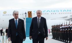 Cumhurbaşkanı Erdoğan, Kazakistan Cumhurbaşkanı Tokayev'i karşıladı
