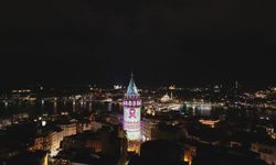 Galata Kulesi Meme Kanseri İçin Pembe Aydınlatıldı