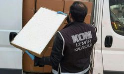 İzmir'de 2 milyon 160 bin kaçak makaron ele geçirildi