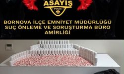 Bornova'da 43 Bin 730 Sentetik Ecza Ele Geçirildi