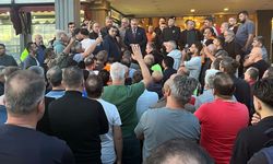 Kapıkule'de TIR Sürücüleri 5 Saat Oturma Eylemi Yaptı