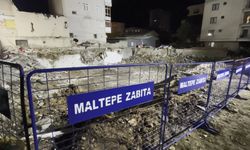Maltepe'deki Çöken Binanın Enkazı Kaldırıldı