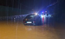 Şile'de Sağanak Sonrası Mahsur Kalan 2 Kişi Kurtarıldı