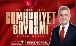 Başkan Fırat Görgel'den 29 Ekim mesajı!