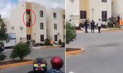 Eşi Eve Gelince Pencereden Kaçtı! Üçüncü Kattan Yere Çakıldı