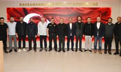 Kahramanmaraş Emniyetinde ziyaret hareketliliği