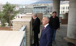 Kahramanmaraş Valiliğinin yeni hizmet binasında çalışmalar sürüyor! Vali Ünlüer inşaatı inceledi