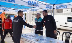 Kahramanmaraş'ta AFAD'dan iki noktada afet farkındalığı çalışması
