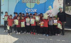 Kahramanmaraş'ta kitaplar 3 ilçede çocuklara ulaştı!