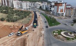 Kahramanmaraş'ta Tömek Kavşağı genişletiliyor! Asfalt çalışmaları başladı