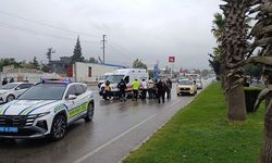 Kahramanmaraş'ta yayaya taksi çarptı