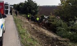 Kontrolden çıkan TIR, tarlaya uçtu: 1 yaralı