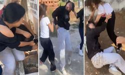 Liseli kızlar ortaokul öğrencisini çeşmede ıslatıp darbetti