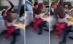 Şehri ayağa kaldıran görüntü! Elinde bıçakla öldüresiye darp etti