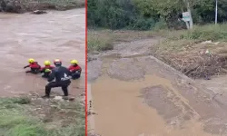 Sele kapılan cipteki 2 kişiden birinin cansız bedeni bulundu