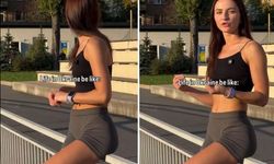 Ukraynalı genç kızın "Sıradan bir gün" notuyla paylaştığı videoya bakın