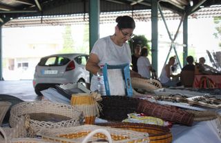Depremden etkilenen Hatay'da kadınlar yeniden pazardaki tezgahlarının başına geçti