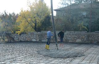 Kahramanmaraş'ta depremlerde ağır hasar aldığı için yıkılan cami yeniden inşa ediliyor