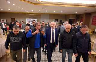 Belediye Başkan sanayi esnafı ile buluştu