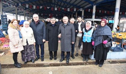 Başkan Güngör Göksun’da Esnaf ve Vatandaşlarla Bir Araya Geldi