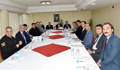 Karaman’da seçim güvenliği toplantısı yapıldı