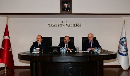 Trabzon İl Koordinasyon Kurulu 2019 Yılı 1. Toplantısı Vali Ustaoğlu başkanlığında gerçekleştirildi