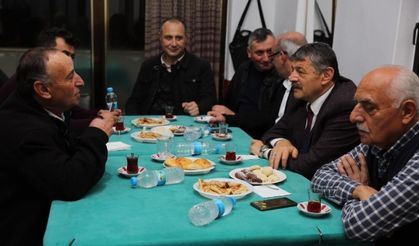 Başkan Cemal Akın köy sakinleri ile buluşmaya devam ediyor