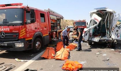 Gaziantep'te kaza: 16 kişi hayatını kaybetti çok sayıda yaralı var