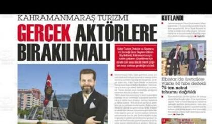 Kahramanmaraş'ın Sesli Gazetesi 15 Kasım Salı