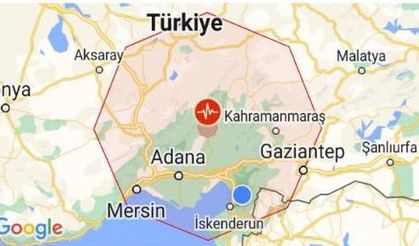 Adana Kozan'da 5.5 büyüklüğünde deprem Kahramanmaraş’ta hissedildi 